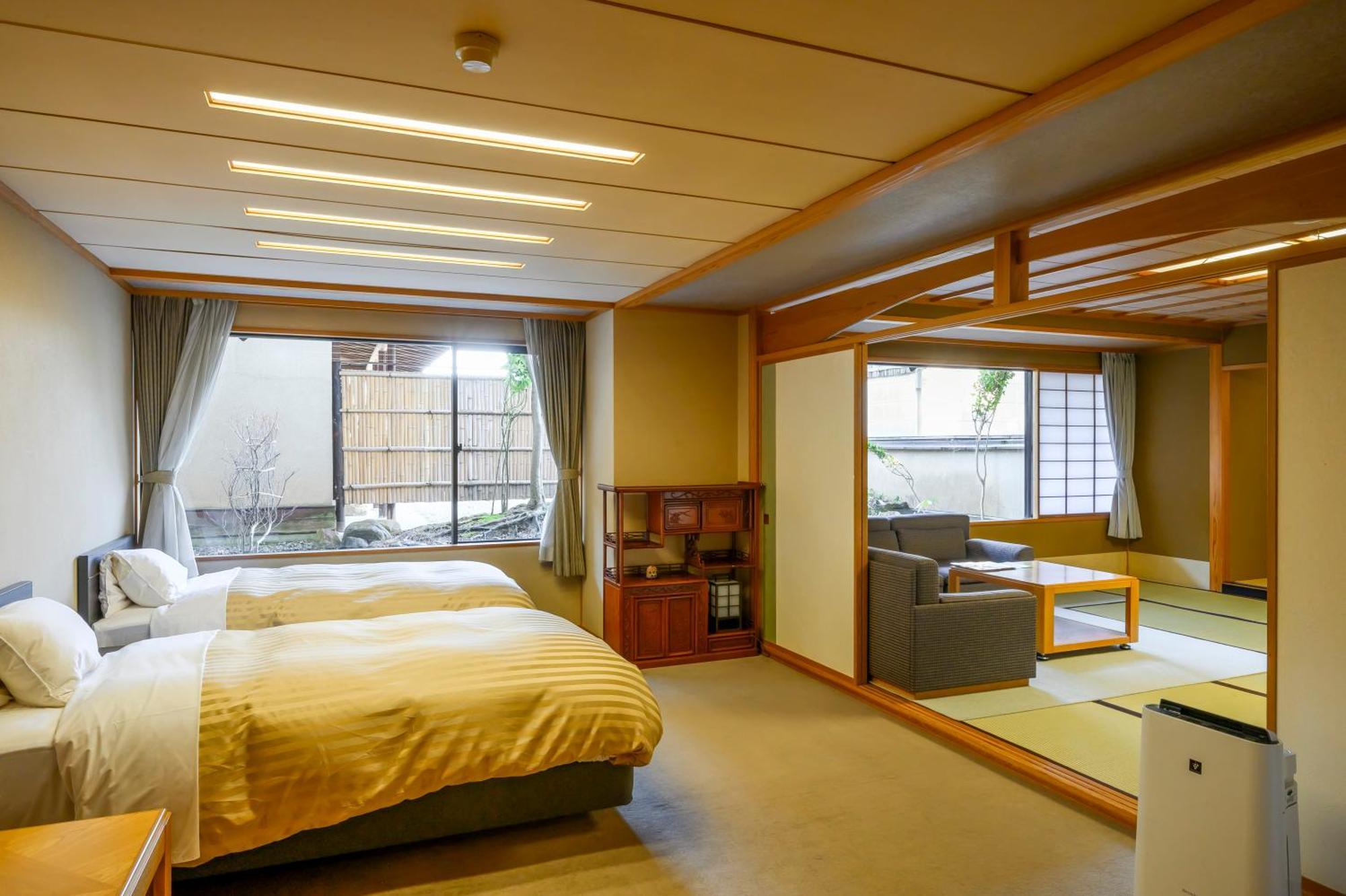 Senkeien Tsukioka Hotel Kaminoyama Exteriér fotografie